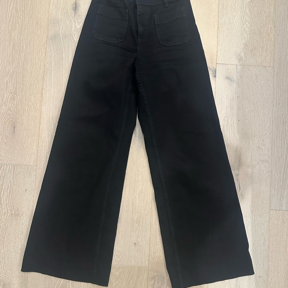 Mango  - Black - Wide Leg Flare Jeans